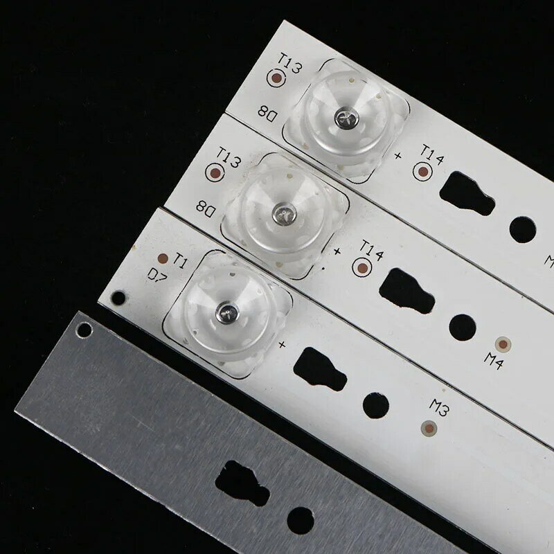 Tira de luces originales para haier U55A5 U55H3, led55d7-07, un juego de 14 (12 7 luces + 2 8 luces) es de 55,7 cm lo, nuevo y original