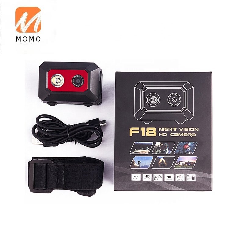 1000mAh Battery Operated Action Camera Accessories Head Band Head Strap