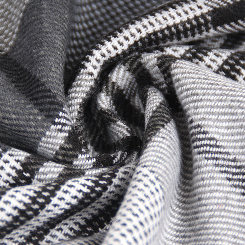 秋と冬の新韓国語バージョングリッド男性のスカーフ模造カシミヤ暖かいネック
