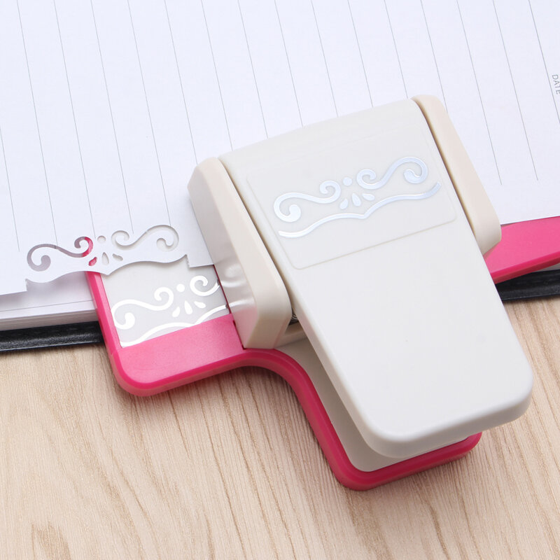 Embossing Ponsmachine Diy Handje Craft Punch Papier Shaper Cutter Voor Card Making Scrapbooking Tags