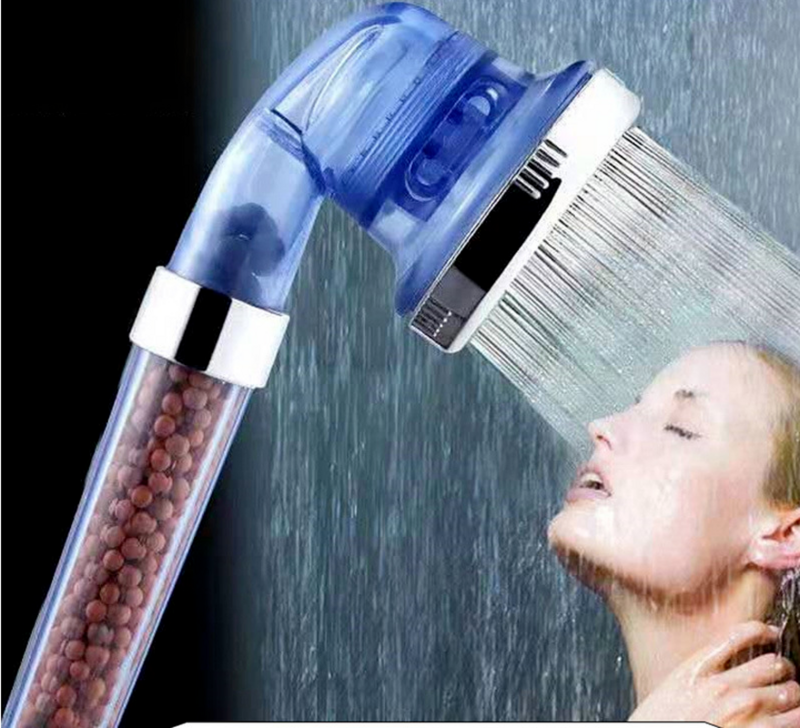 Pioggia portatile 3 modalità risparmio d'acqua regolabile filtro anionico SPA ad alta pressione bagno soffione doccia accessori doccia
