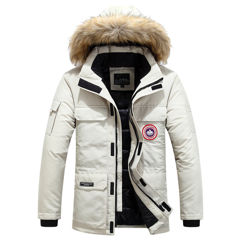 2021 mężczyźni zima bawełny kurtka męska kurtka zimowa moda zagęścić ciepła Parka casualowa kurtka M-6XL