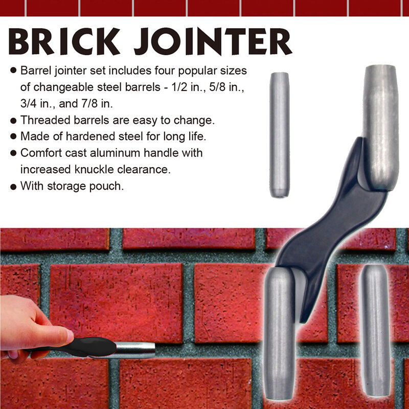Portable Wall Trimming Builder Brick Jointer Home Professional Handheld Brick Wall Beauty Stitcher Wall Joint Modification Tools