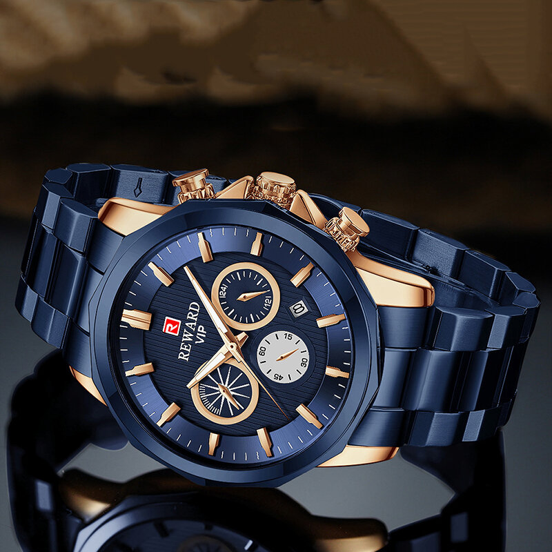Belohnung Casual Hardlex Spiegel Uhr für Unisex Multi-schicht Oberfläche Design Wasserdicht Quarz Mann der Armbanduhr Luminous,