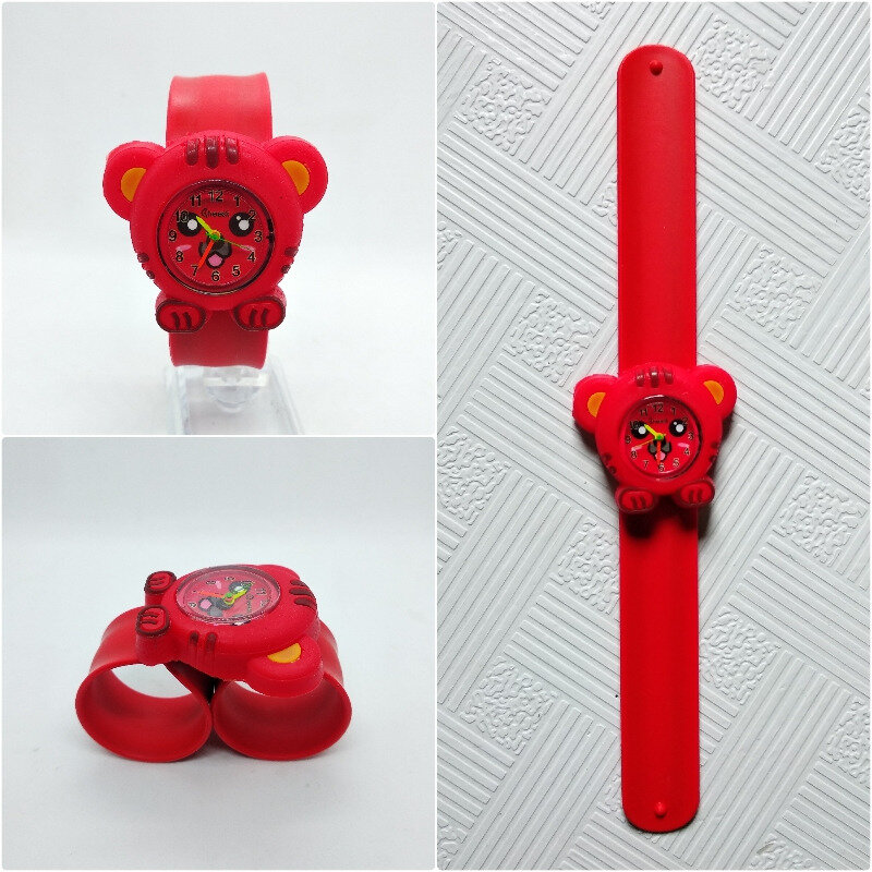 Hurtownie 2021 nowa zabawka tygrys zegarek dla dzieci zegar studenci dziecko chłopcy dziewczęta zegarki silikonowe dzieci zegarek Relogio Masculino