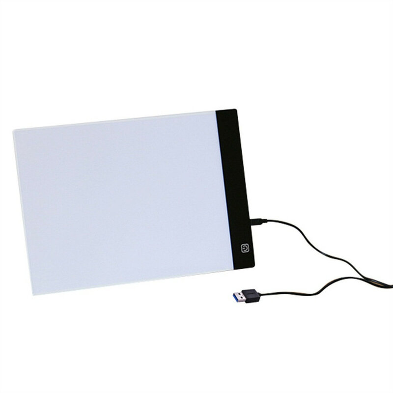 A5 podświetlana podkładka LED Artcraft podświetlane urządzenie do odrysowywania deska do kopiowania cyfrowe tablety malowanie pisanie Tablet graficzny szkicowanie animacja nowość