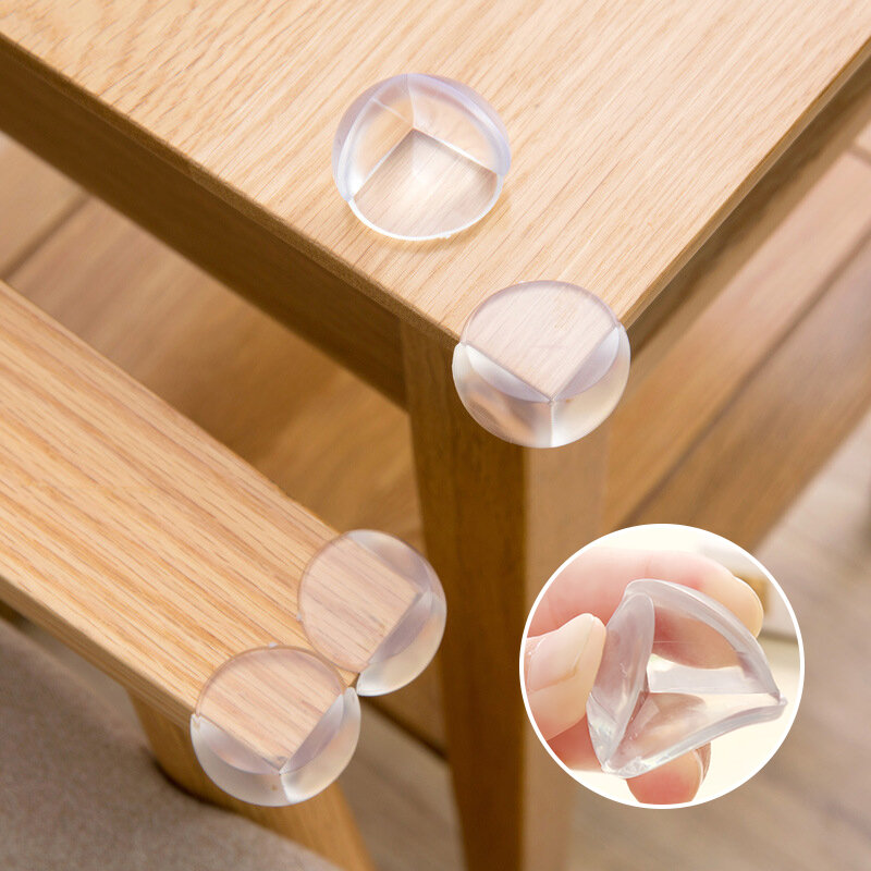 8 pcs Baby Safety Table Corner Protector Transparent Anti-Collision Angle Protection Cover Edge Corner Guard Child Security