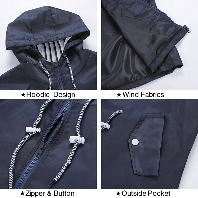 2020 jaqueta feminina casaco de transição à prova dwaterproof água caminhadas ao ar livre roupas de pouco peso capa de chuva casaco feminino