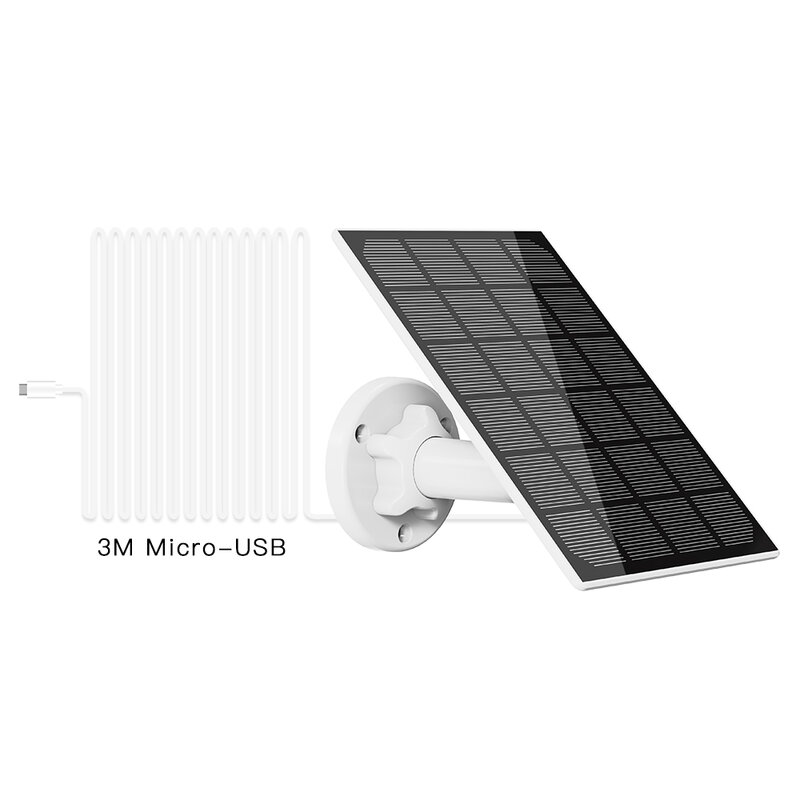 Accesorios de Panel Solar dedicado para cámara de batería