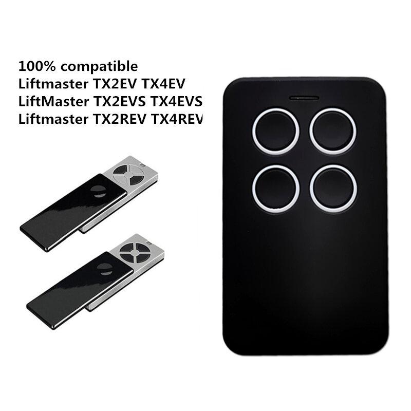 Télécommande compatible pour Liftmaster chamberlain TX2EV TX2EVS TX4EV TX4EVS tx4uni tx4uni, livraison gratuite