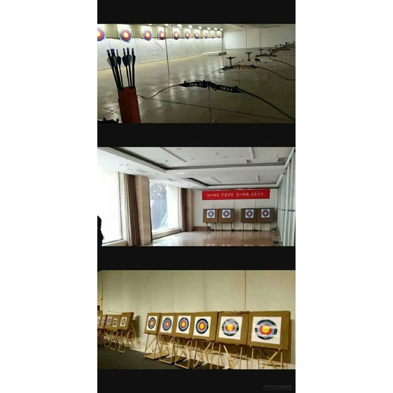 Salle de tir à l'arc et flèches, 1 mètre carré, tissu intérieur et extérieur, pour compétition, sites de tir à l'arc en plein air