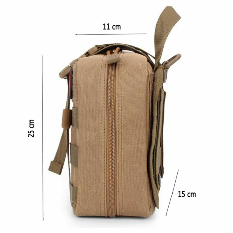 الإسعافات الأولية الطبية طقم الطوارئ حقيبة حمل الحقيبة سيارة مخيمات المنزل بقاء مول مزق بعيدا EMT الطبية IFAK الإسعافات الأولية حقيبة