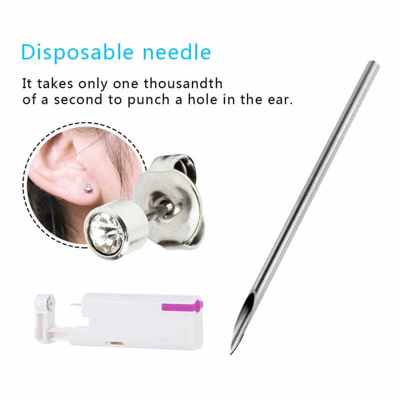 Clean Disposable Sterile Body Piercing Needles for Navel Ear Nose Tattoo Piercing Needles Tattoo Accessory