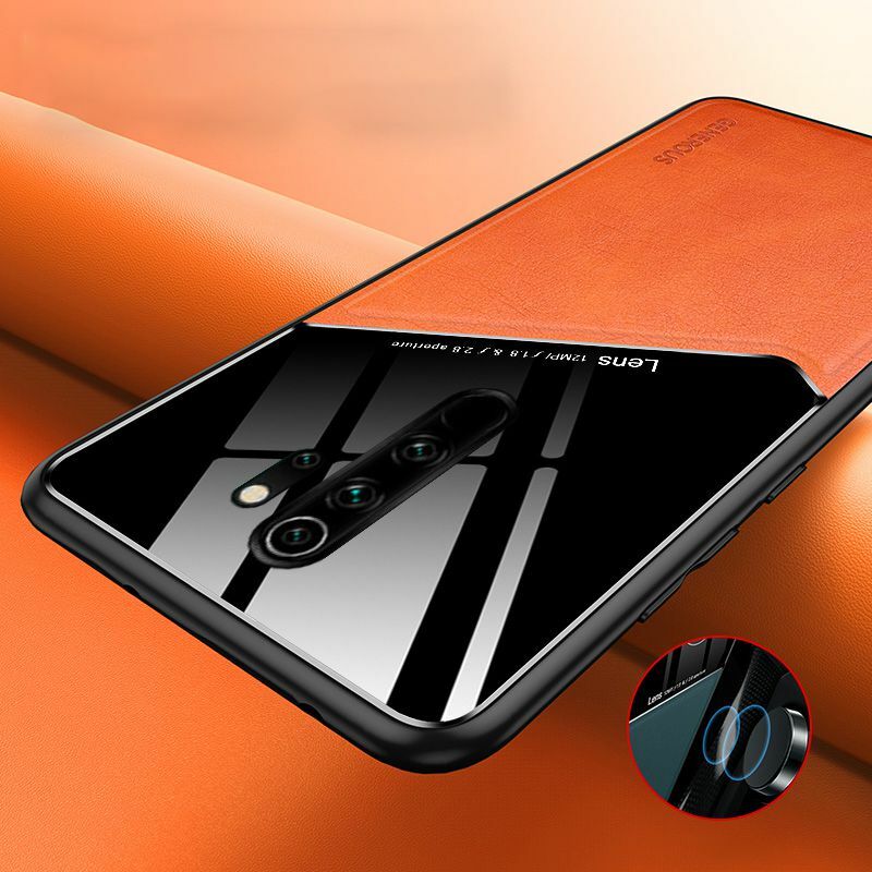 Funda de cuero de lujo para móvil, espejo acrílico anticaída para XiaoMi POCO X3 NFC Redmi 9 A 9c 10x4g 5g, Redmi Note 8 9s 10x K30 Pro Max