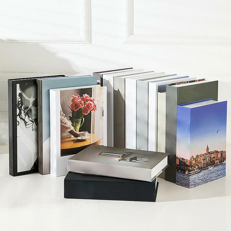 Fake Books Fashion Luxury Book for Home Decorative Accessories Modern Simulation Storage Box Mordel Women's Living Room Decor
