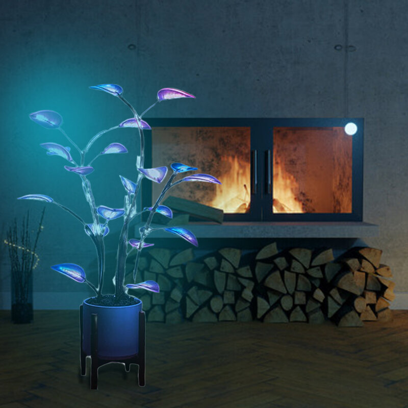 Lâmpada de led mágica para decoração de casa, luz noturna de led para plantas, decoração de festa, árvore, bonsai, casa, planta l23