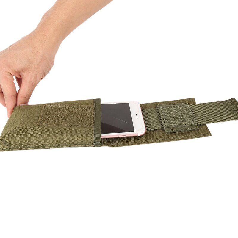 야외 육군 스포츠 전술 Molle 전화 주머니 야외 가방 삼성 갤럭시 S3 S4 S5 S6 가장자리 플러스 S7 아이폰 6S