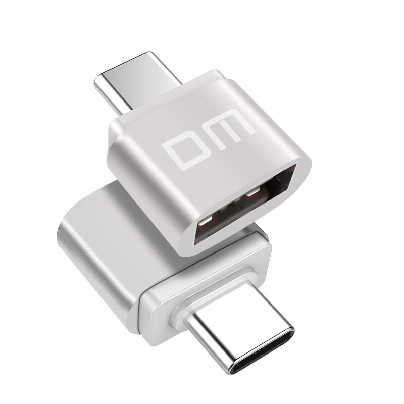 DM USB C 어댑터 유형 C-USB 2.0 어댑터 Thunderbolt 3 Type-C 어댑터 Macbook pro Air 용 OTG 케이블 Samsung S10 S9 USB OTG