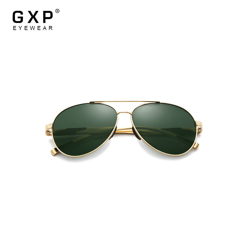 GXP 2020 Neue Luftfahrt Gun Gradienten Sonnenbrille Marke Männer Design sonnenbrille Polarisierte HD Aluminium Fahren Oculos GXP7228