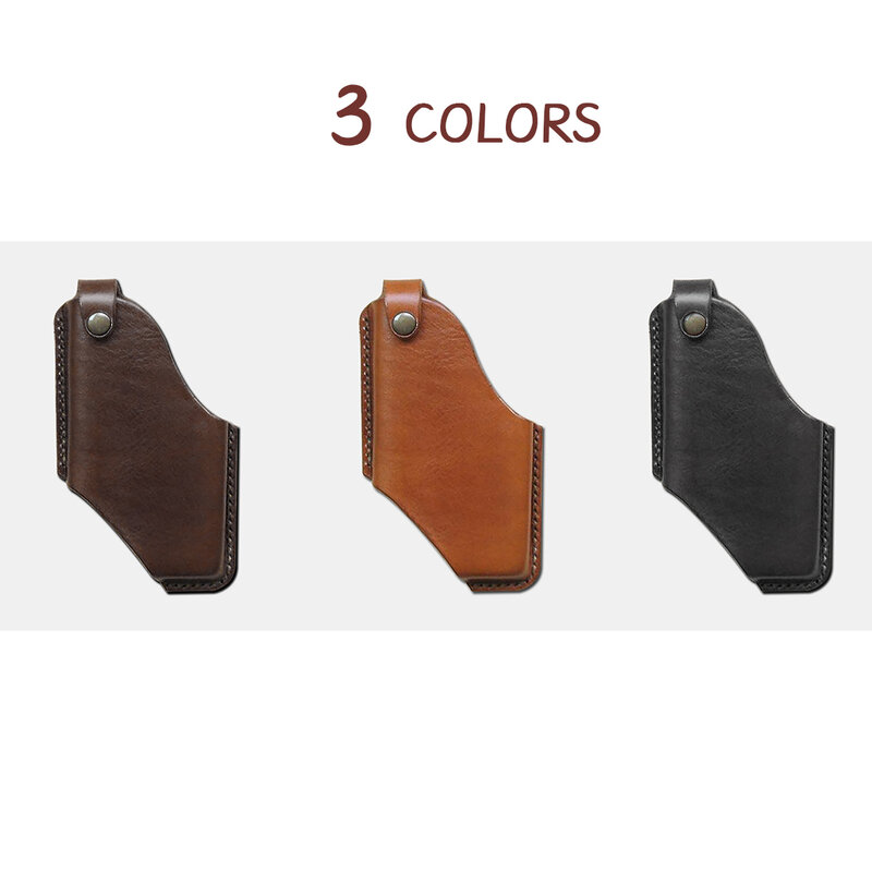 Men's Cell Phone Holster, Leather PU Leather Waist Bag Universal Protection Case to Prevent the Loss of Cell Phones Purse Wallet