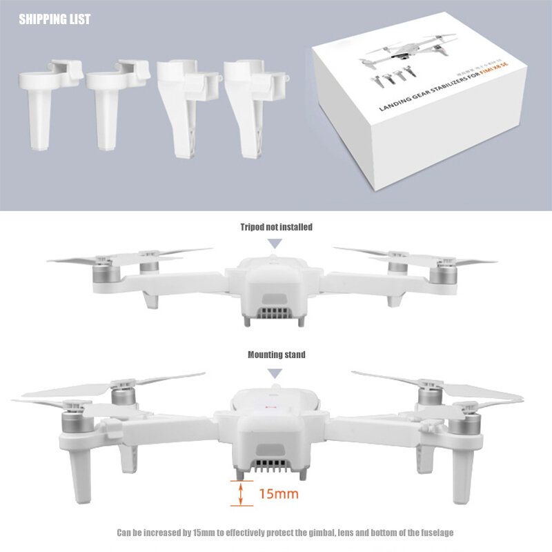 Nuevo trípode para Dron con elevación, soporte de suelo, trípode de extensión para FIMI X8 SE Xiaomi Drone Landing 2020