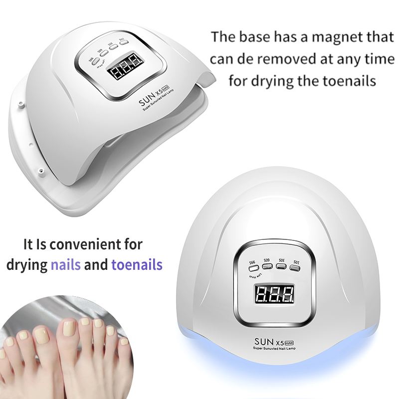 90W UV Nail Dryer Lamp With Automatic Sensor 45 UV LED Light For All Gels 4 Timer Professional Manicure Pedicure Nail Epuipment