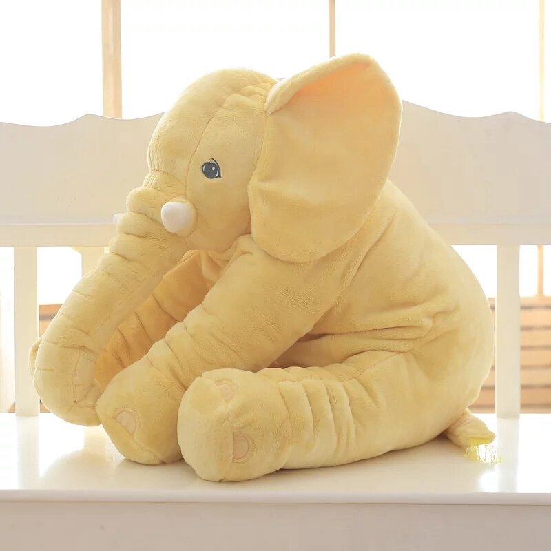40/60cm moda bebê animal de pelúcia elefante boneca pelúcia pelúcia elefante macio travesseiro criança brinquedo crianças quarto cama decoração brinquedo presente
