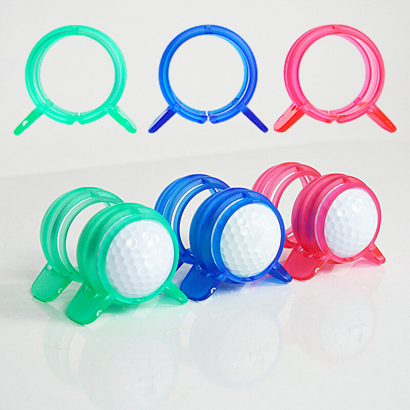 Golf Ball Liner ทนทานกอล์ฟลูก Liner วาดเครื่องหมายแม่แบบ Golf Putting เอดส์การฝึกอบรมการจัดตำแหน่งเครื่องมือ