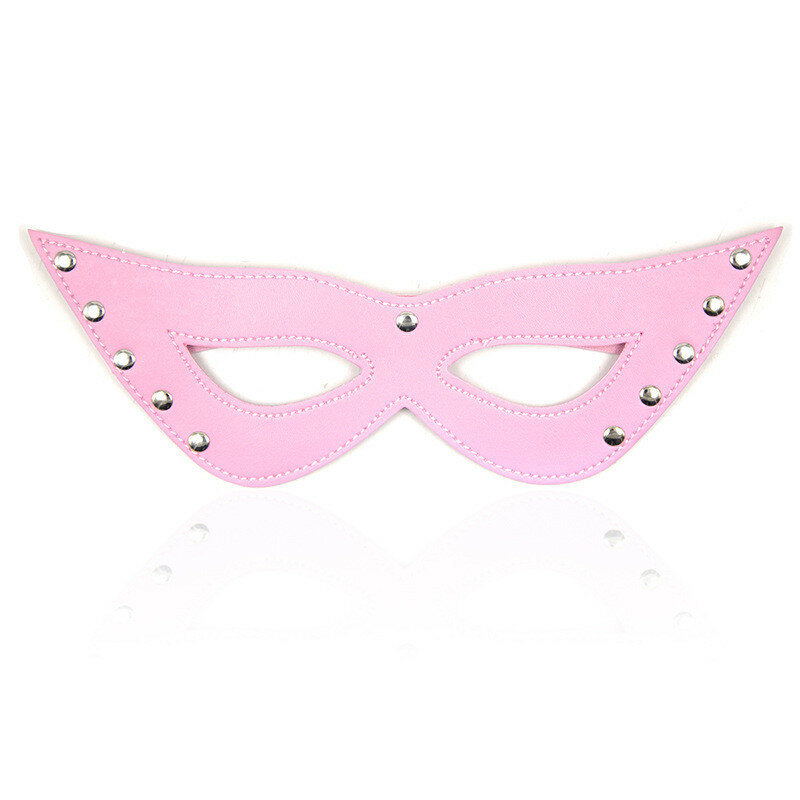 3 colors PU Leather Fetish Mask Flirt Sex Adult games Erotic Products Bondage BDSM Sex Mask for Couples Slave Game Sexy Patch