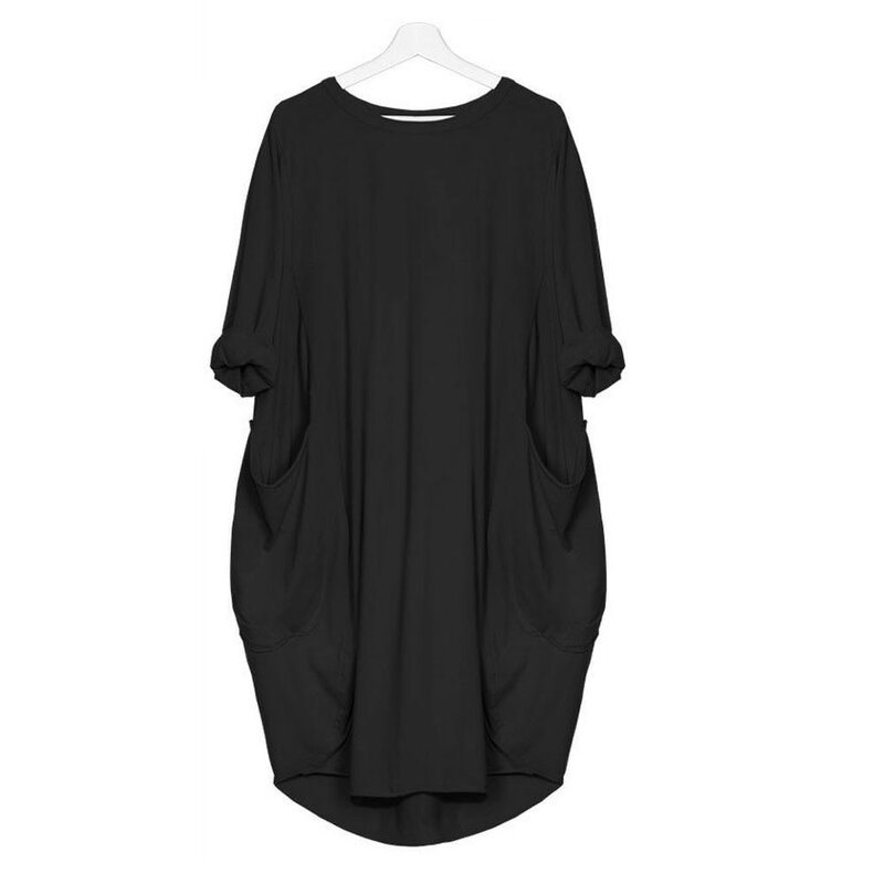 Jesień nowa z długim rękawem swobodna luźna sukienka macierzyńska odzież dla ciężarnych kobiet Vestidos Gravidas Lady sukienka sukienki ciążowe