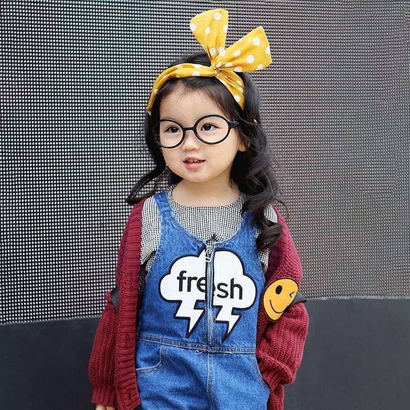 Weixinbuy – lunettes de vue pour enfants, monture de lunettes de dessin animé multicolore pour garçons et filles, miroir simple, Prescription