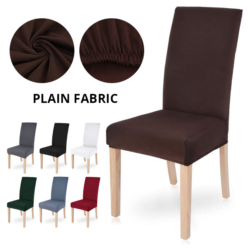 Capa de cadeira de jantar extensível jacquard elastano slipcover caso para cadeiras cozinha sala de jantar capas de cadeira elástico estiramento