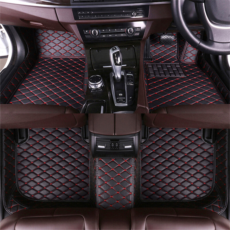 Protetor de tapetes para carros audi r8 (direção precisa) 2007 2008 2009-2015, totalmente coberto, estilo de carro, carpetes de luxo personalizados