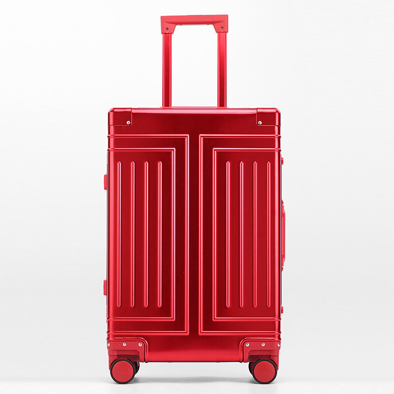 XQ 20’’24’’26’’29 Inch All Aluminum Alloy Unisex High Quality Innovative Trolley Luggage Classic Business Travel Suitcase