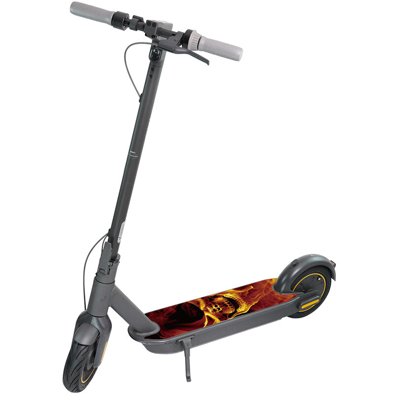 Scooter elétrico diy adesivo para ninebot max g30 kickscooter pedal antiderrapante adesivos pvc fita impermeável skate personalizado