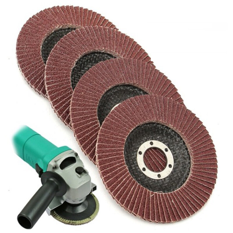 1Pcs 100mm Flap Discs 40/60/80/120 Grit Grinding Wheels Blades for Angle Grinder Sanding Disk Grinding Wheel Abrasive Tools