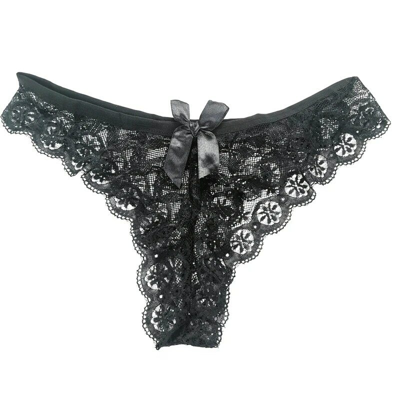 Sexy calcinha de renda feminina borboleta cintura baixa calcinha transparente senhoras cuecas lingere calcinha underware lingerie das mulheres