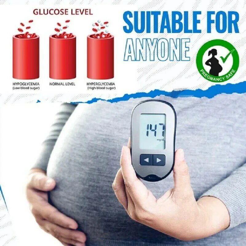 Ring Blood Sugar Control Ring Diabetes Monitor Health Blood Glucose Meter Anti-Snoring On The Ring Sleep Aid Snoring