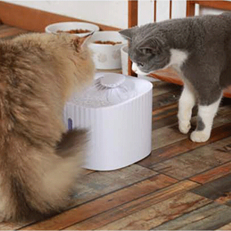 3L USB Pet Smart Drinking Fountain Mute Automatic Running Water Cat Drinking Fountain Dog Drinker Auto Feeder Bowl for Cat & Dog
