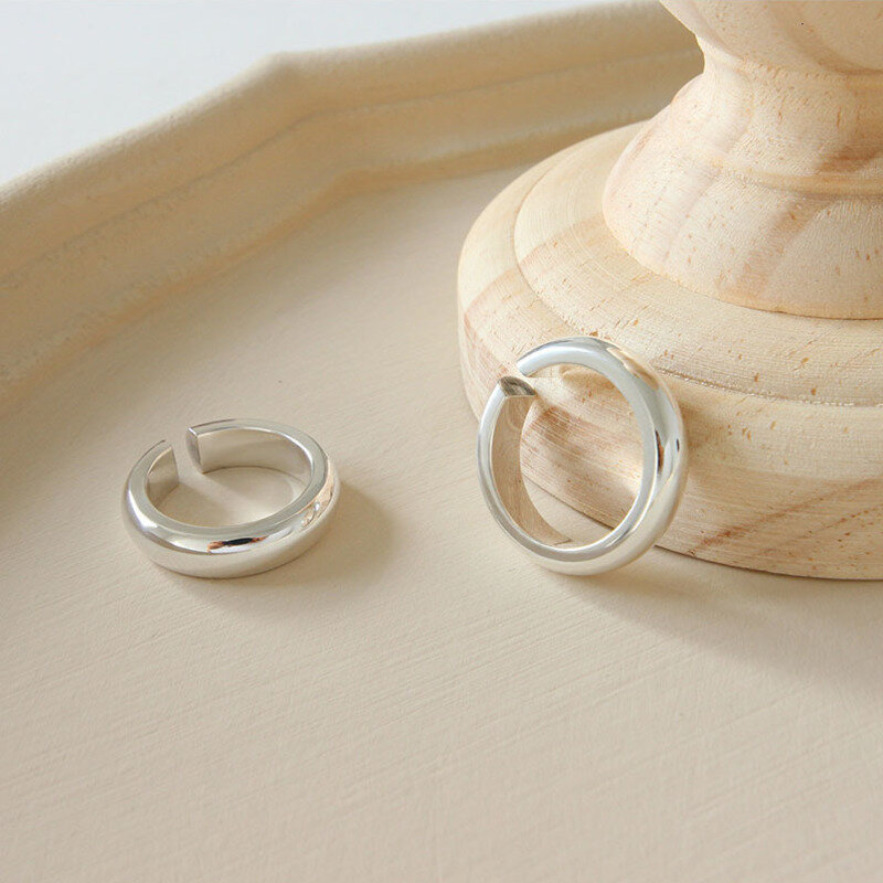 S9aço s925 prata esterlina anéis para mulher aberto anillos de plata 925 de ley mujer semi joias de luxo bijoux femme 2021 jóias