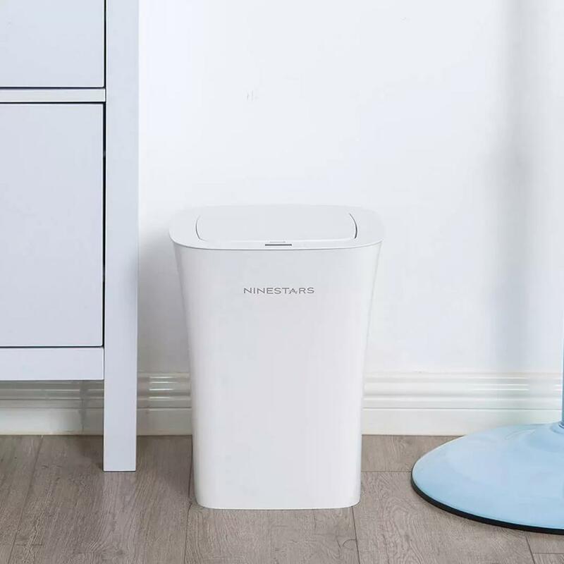 Youpin-poubelle de cuisine intelligente avec capteur pour salle de bain, 10l, étanche Ipx3, poubelle domestique intelligente, sans contact