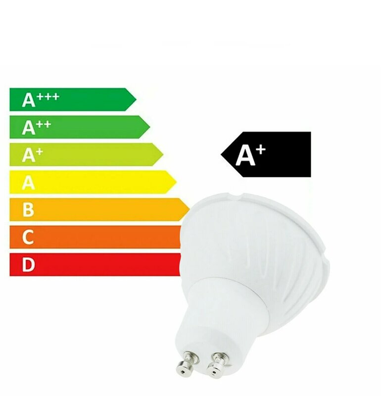 Focos LED GU10 regulables, 7W, GU5.3 MR16, COB, 220V, 230V, 240V, aluminio, ampolla superbrillante de alta calidad