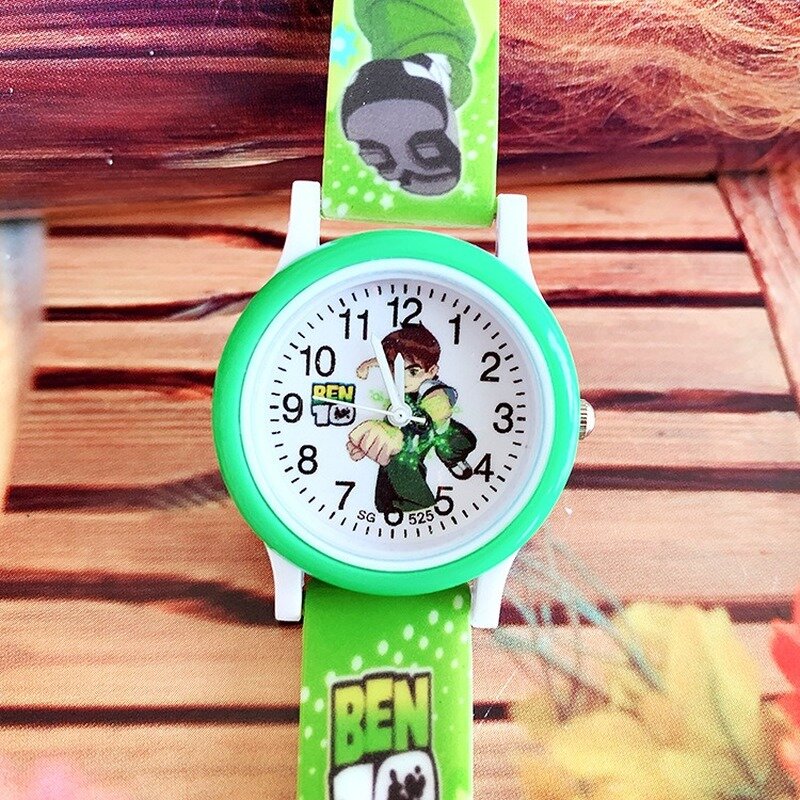 Reloj de cuarzo con estampado de silicona pentium para niño, pulsera informal para escuela primaria, novedad de 2019