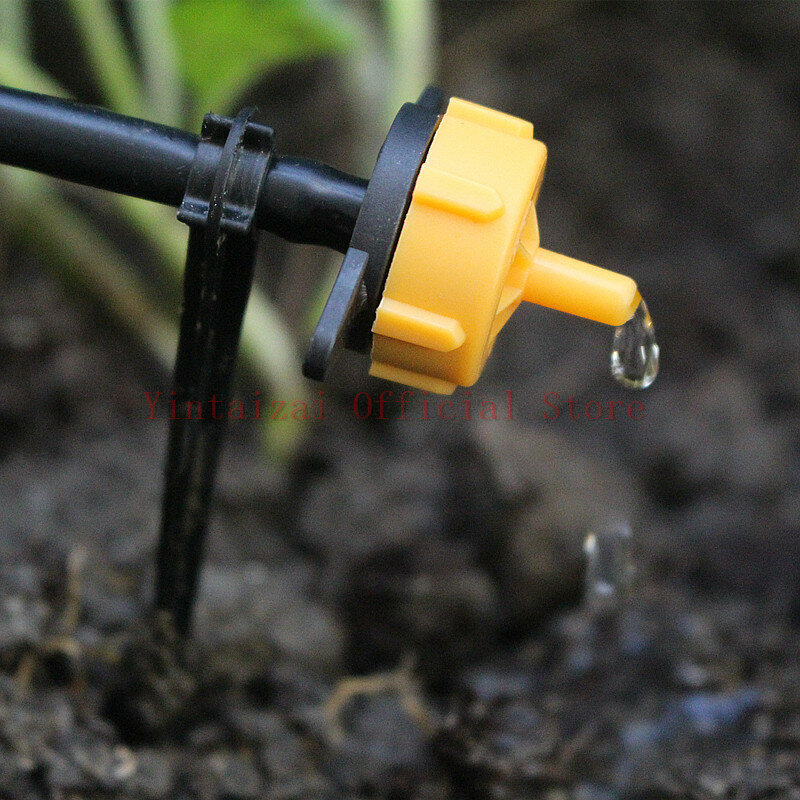 Drippers auto-compensadores 2l para os emissores do gotejamento da irrigação rega agrícola sprinklers pomar com conta-gotas da inclinação