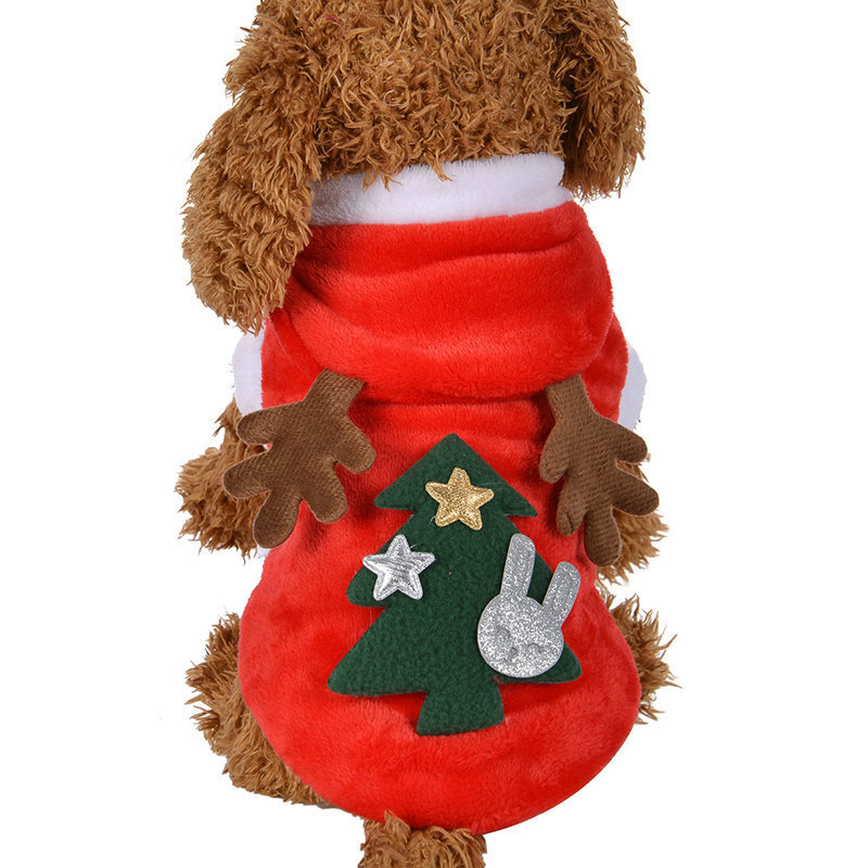 ملابس الحيوانات الأليفة الملابس الشتوية احتفالية هالوين عيد الميلاد الكلب الملابس الأيائل عيد الميلاد