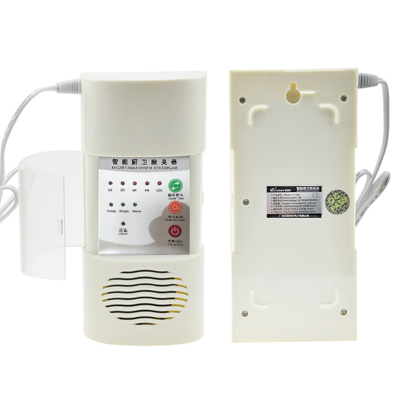 STERHEN Mini Wall Mounted Ozone Deodoriser For Kitchen Bathroom Air Treatment Ozone Air Purifier Home Sterilizer