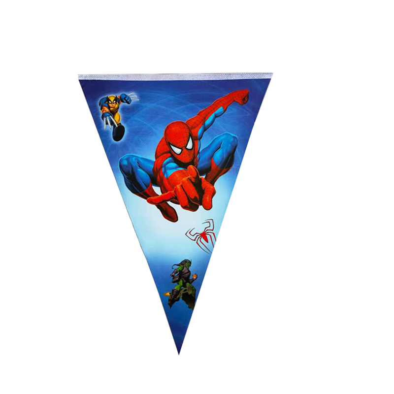 Disney Spiderman Theme Kids ชุดวันเกิดชุดถ้วยผ้าเช็ดปากทิ้งบนโต๊ะอาหารทารกฝักบัวตกแต่งชุดอุปกรณ์