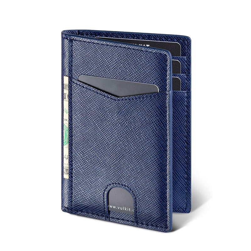 Portfel męski 6 etui na karty torebka dla mężczyzn skórzany luksusowy portfel na karty kredytowe mężczyzna mała torebka prezent dla męża czarny