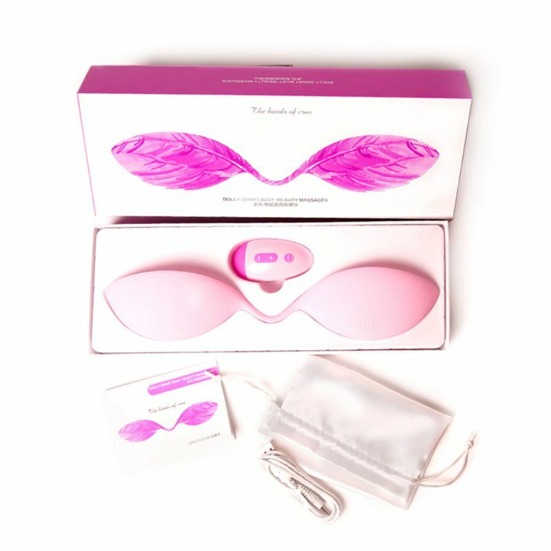 New Breast Massage Electric Massager Vacuum Cups Enhance Chest Remote Control Sex Toy