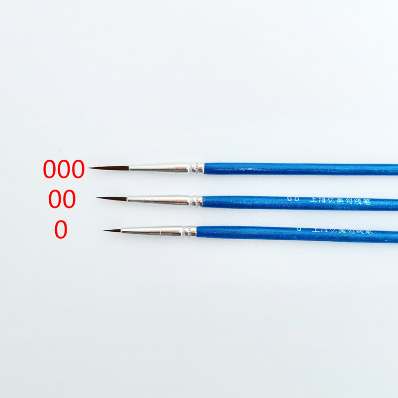 Fine/THIN Hook Lineปากกาแปรงสีน้ำ/Gouache/อะคริลิค/ภาพวาดน้ำมันดิจิตอลขนาดเล็กแปรงDrawing Artสีปากกาไนลอนแปรงเคร...